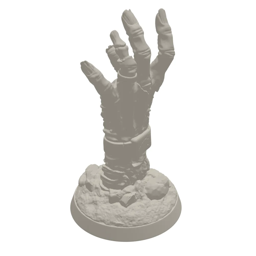 Zombie Hand 3D Print STL File