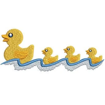 Chicks Embroidery Design