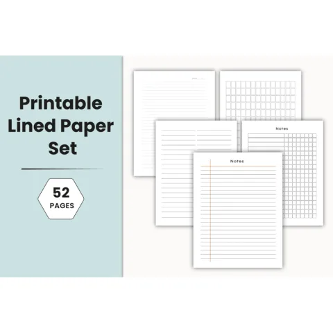 Lined Planner