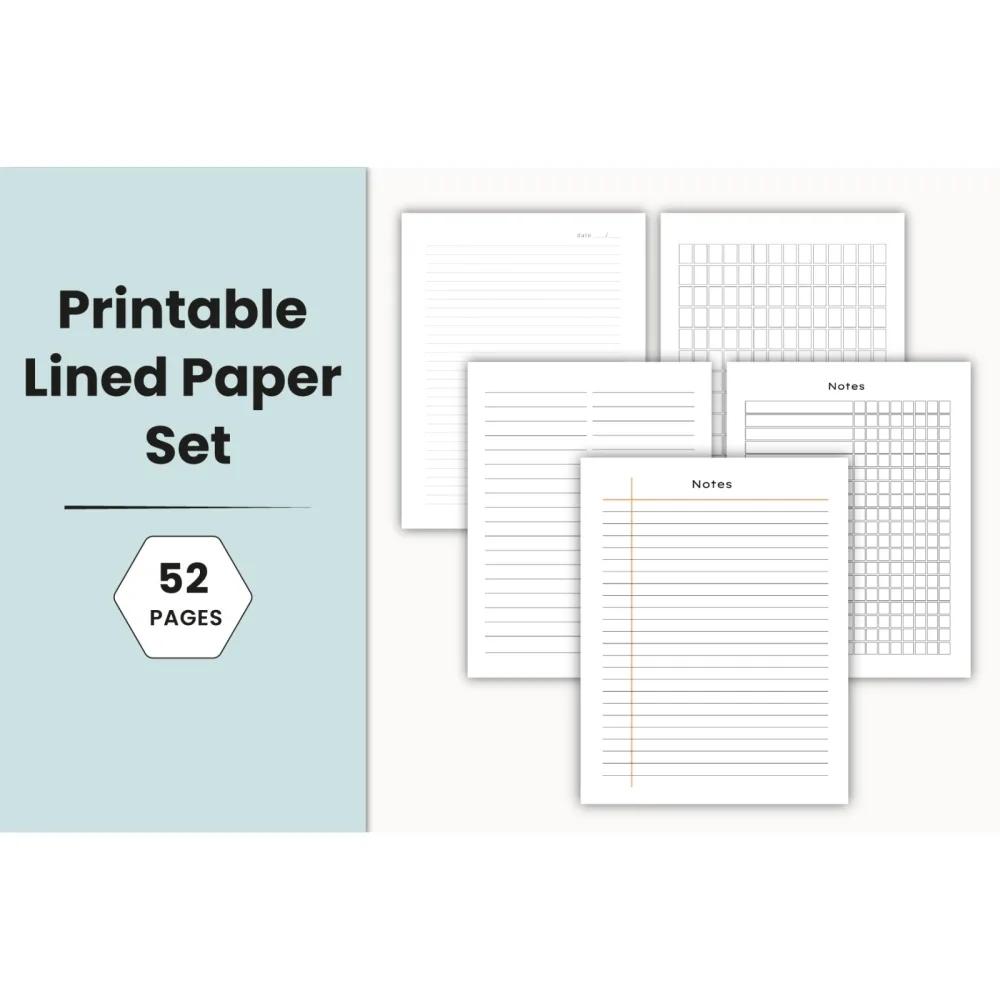 Lined Planner