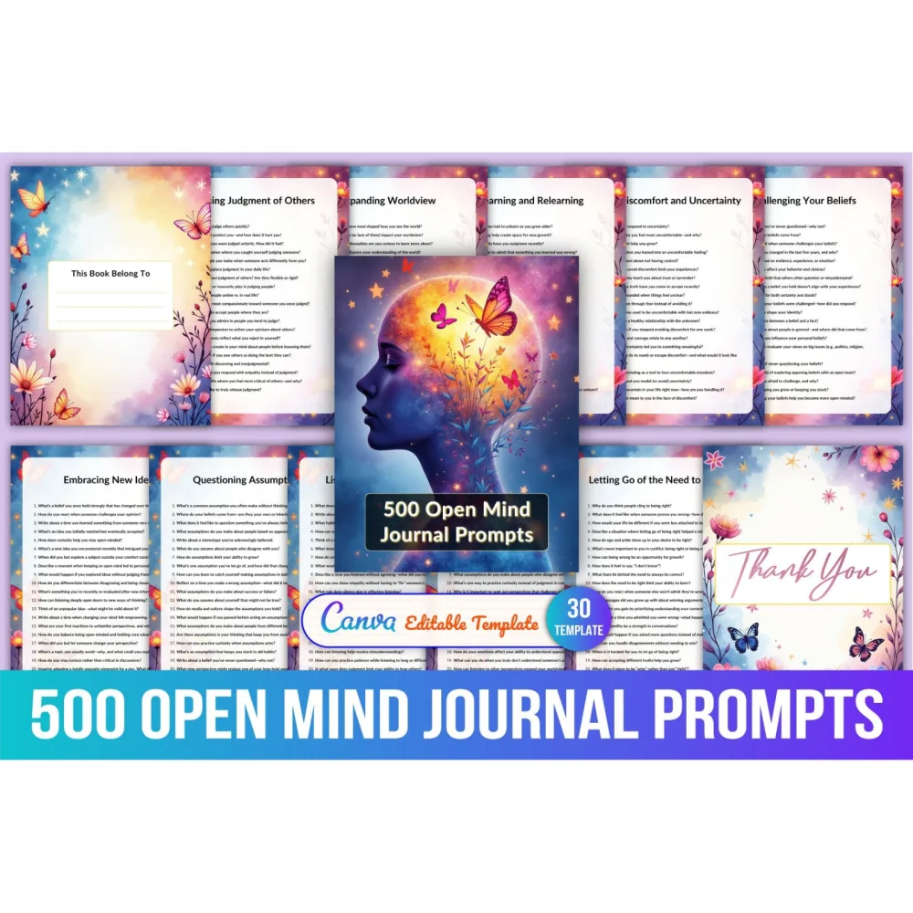 Open Mind Prompts for Creativity and Inspiration