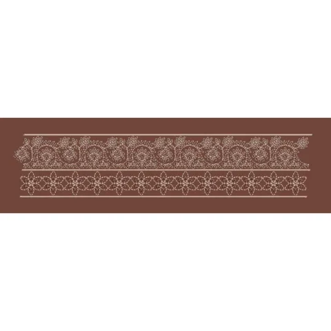 Intricate Star Blossom and Scallop Combo Embroidery Design