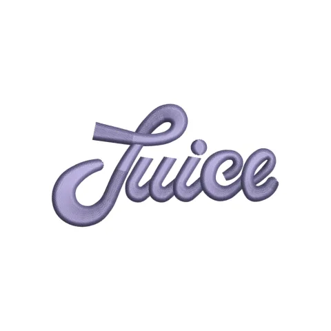 Juice Embroidery Design