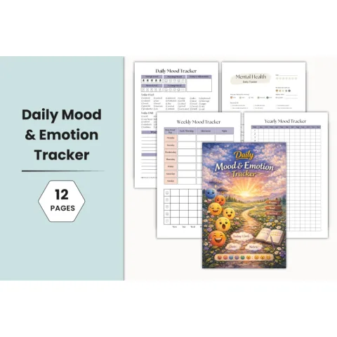 Daily Mood Emotion Planner 13