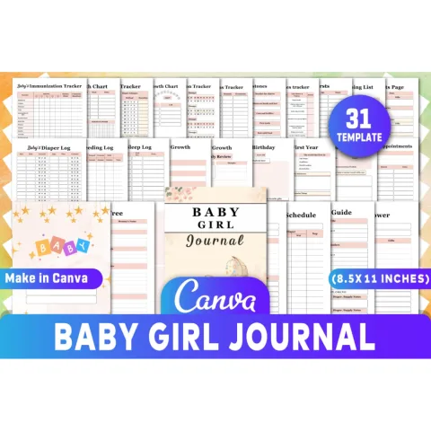 Baby Girl Journal