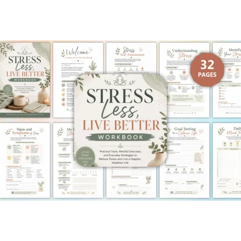 Stress Less Live Better Workbook