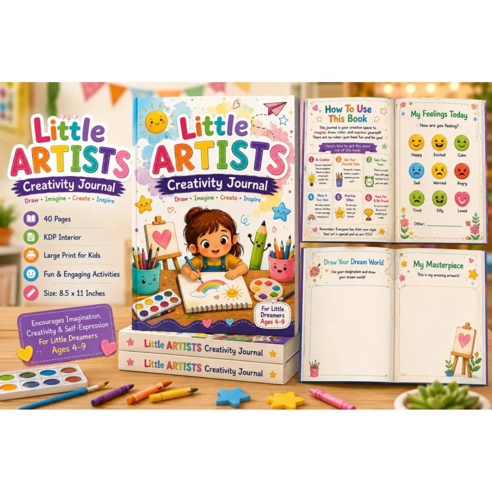 Little Artists Creativity Journal