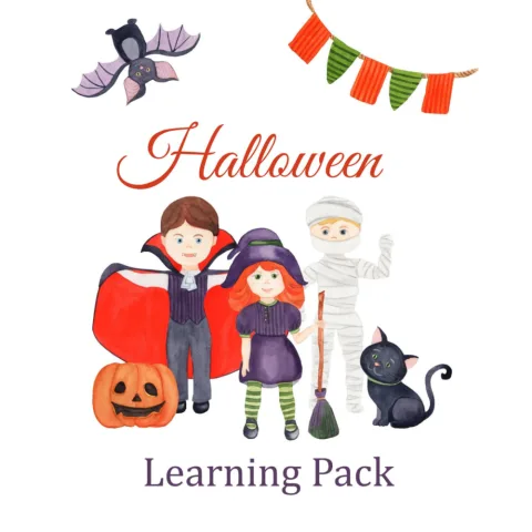 Halloween Prewriting Tracing Busy Binder