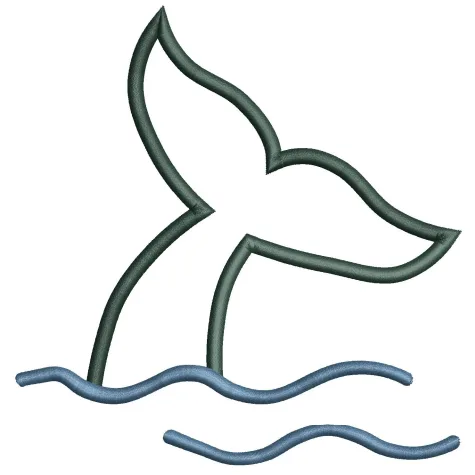 Dolphin Embroidery Design
