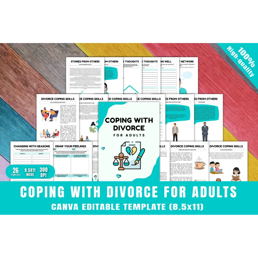Coping With Divorce: Adult Planner Guide