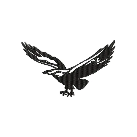 Bird Flaying Embroidery Design