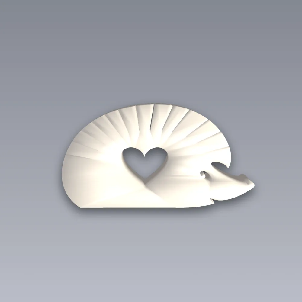 Hedgehog 3D Print STL File