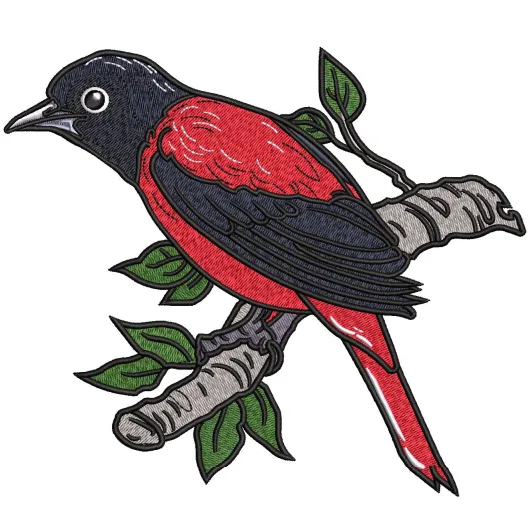 Bird Embroidery Design
