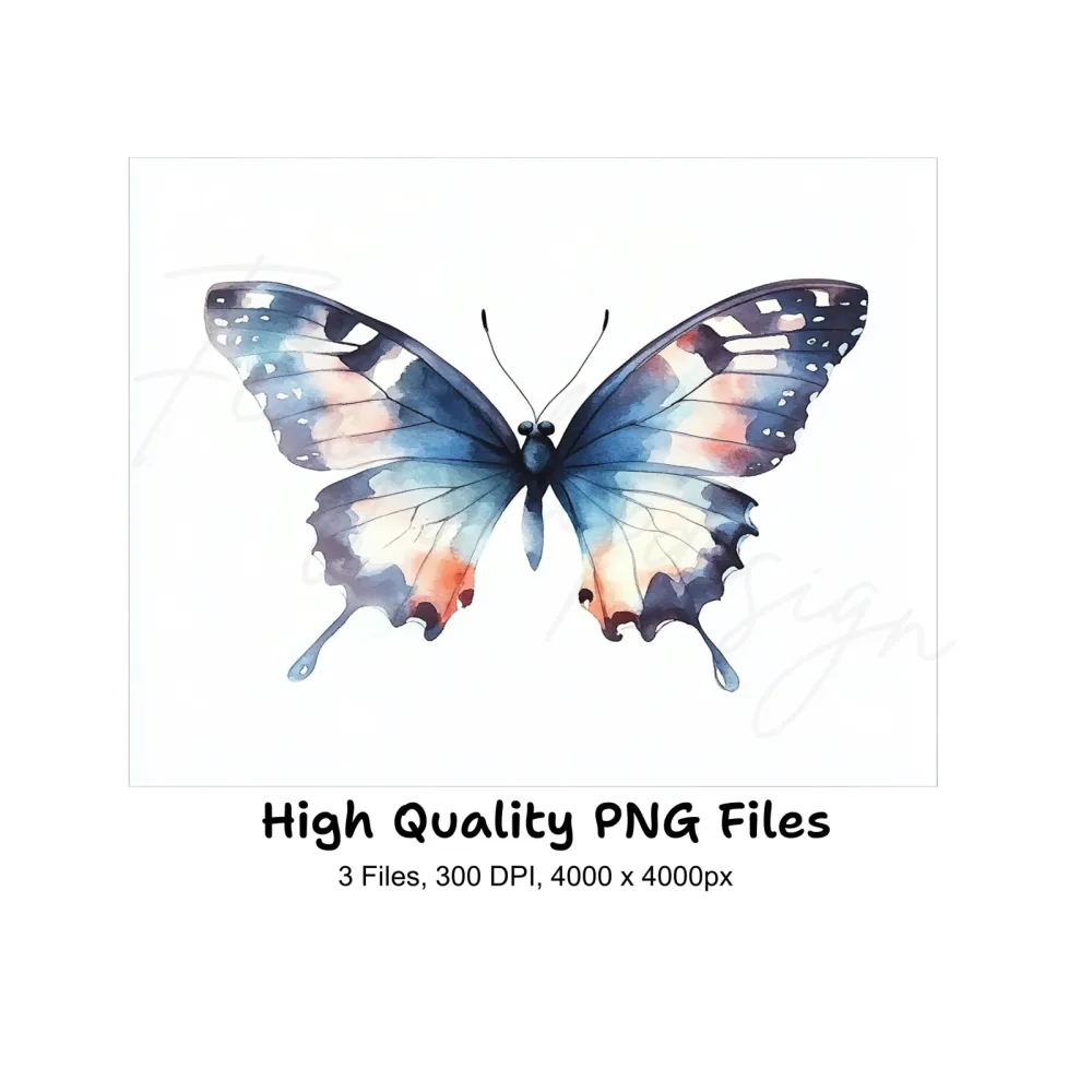Butterfly Clipart Bundle