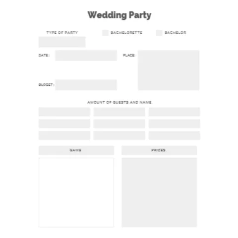 Wedding Party Bundle