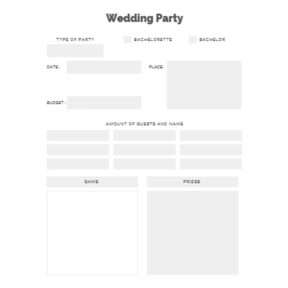 Wedding Party Bundle