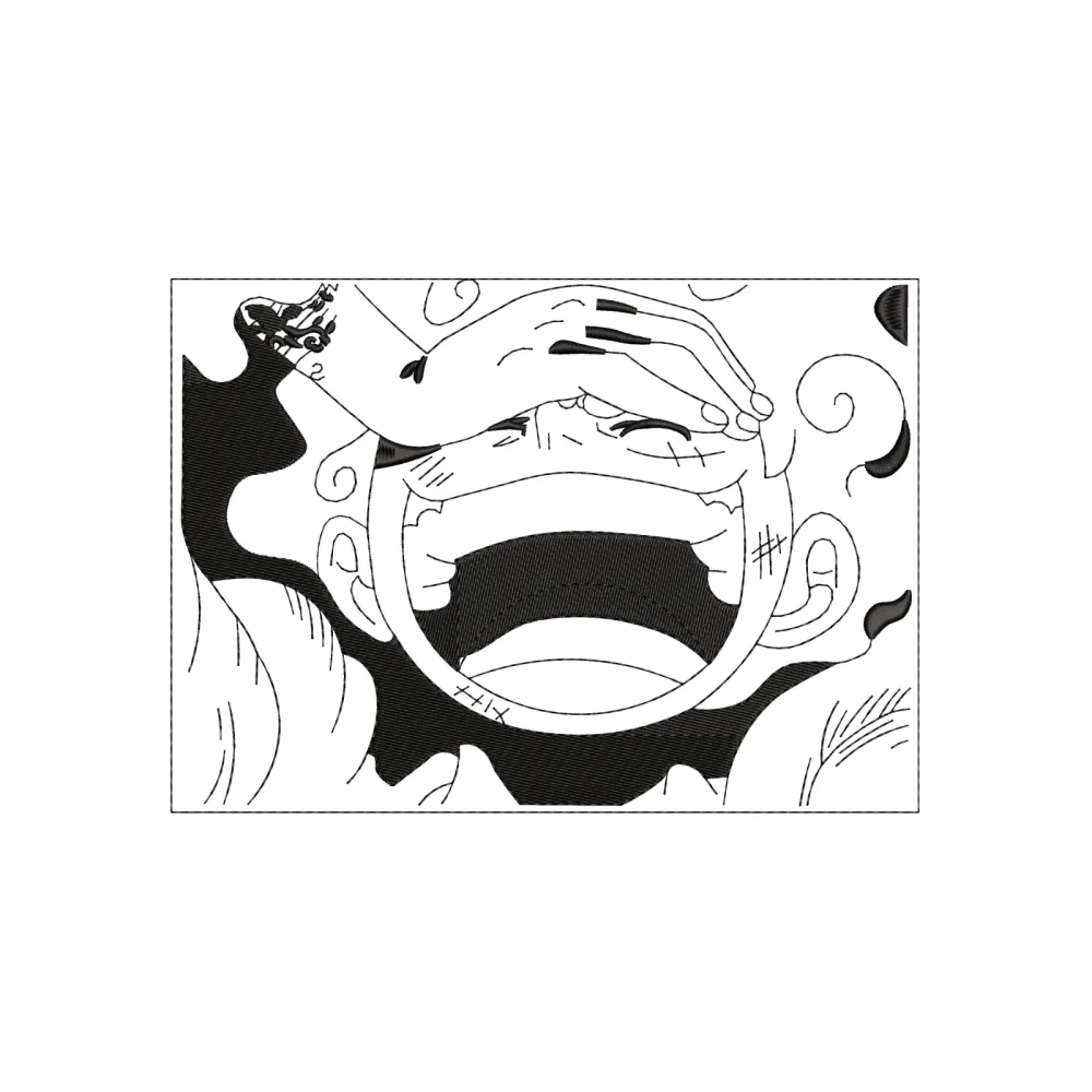 Wanted Crying Embroidery Design