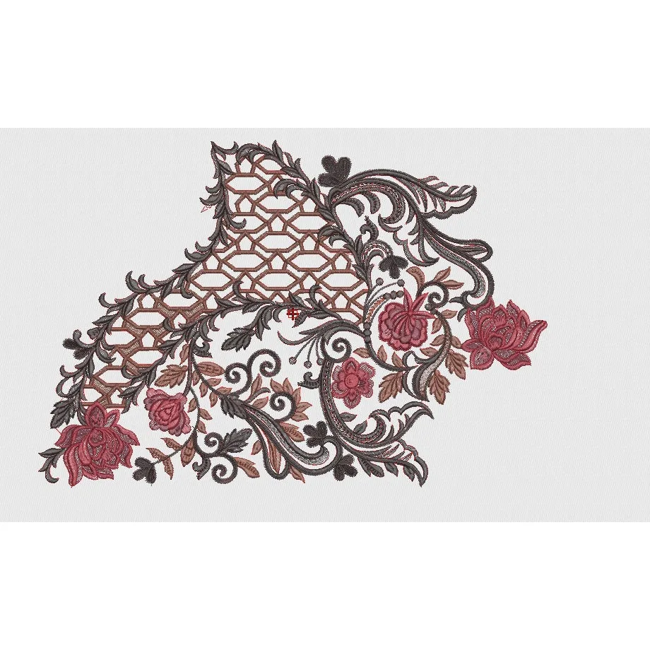 Flower Embroidery Design
