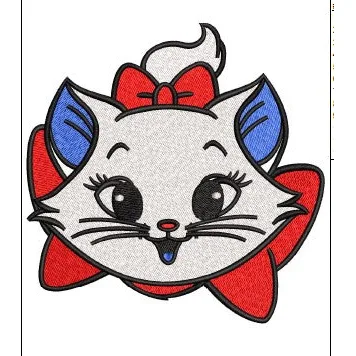 Cat Embroidery Design