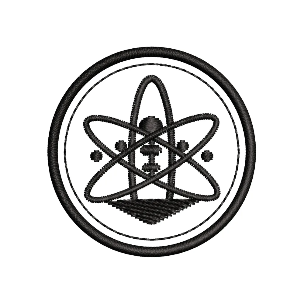 Radiation Embroidery Design