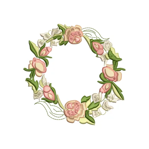 Queen Hat Embroidery Design