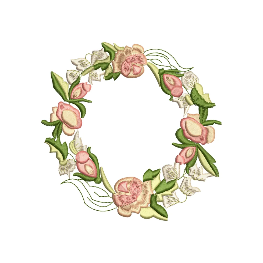Queen Hat Embroidery Design