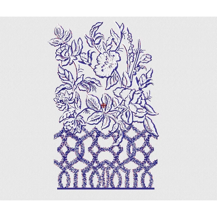 Flower Embroidery Design