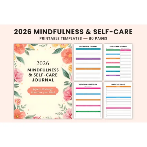 Mindfulness Self-Care Journal