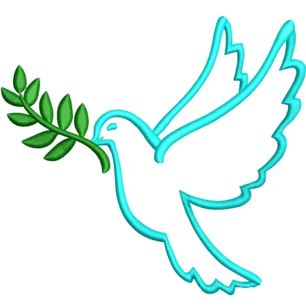 Pigeon Embroidery Design