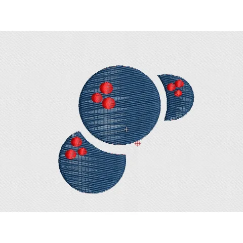 Ball Embroidery Design