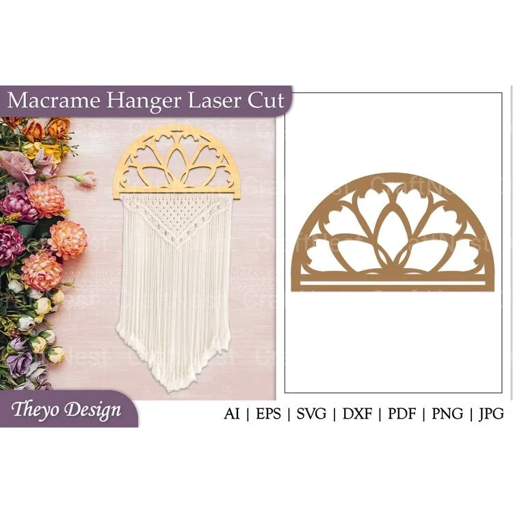Macrame Laser Cut SVG Bundle