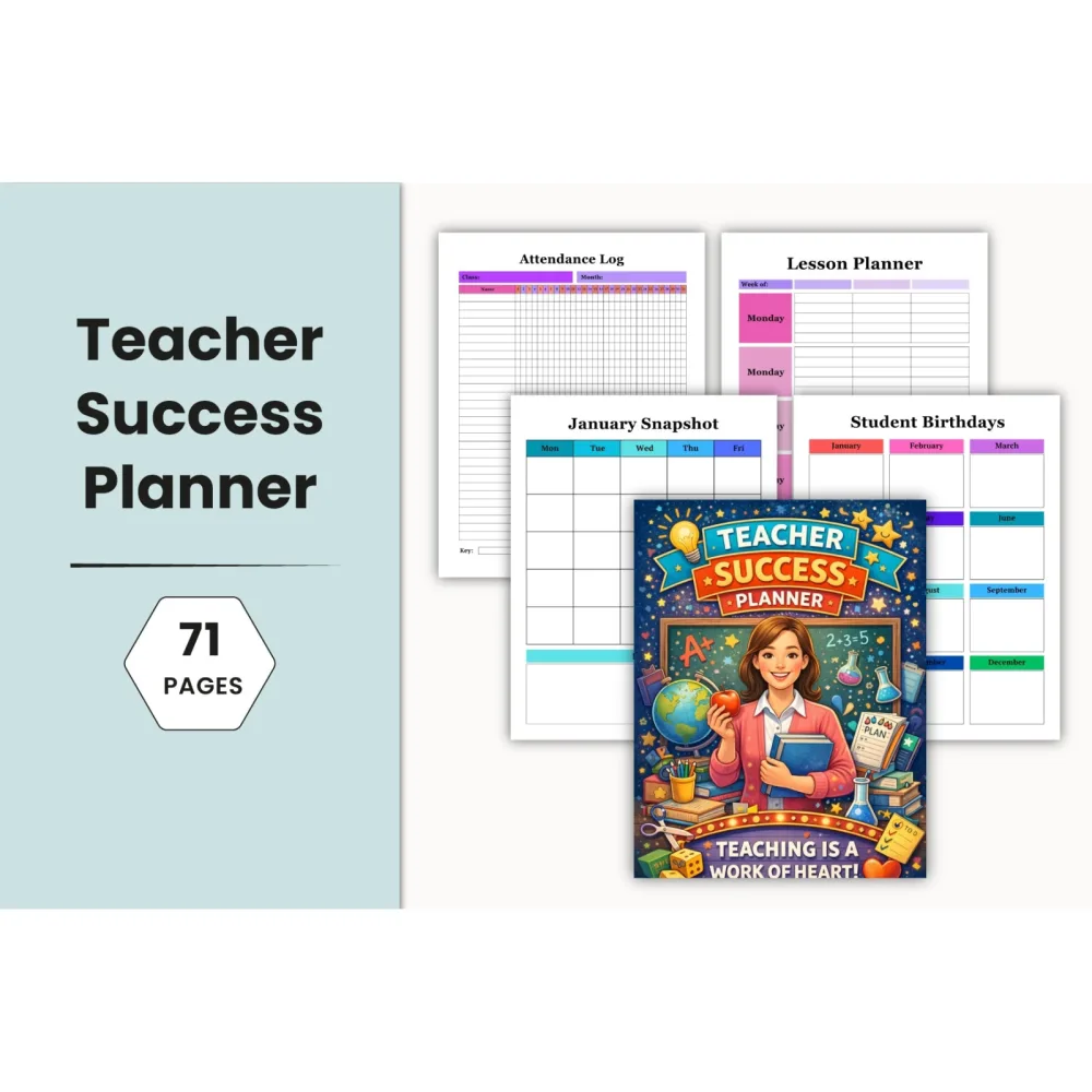 Teacher Success Planner: Optimize Your Teaching Strategy