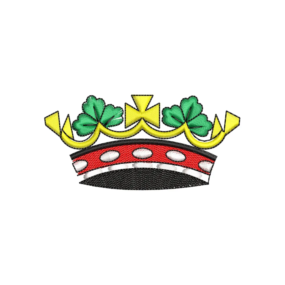 Forest Crown Embroidery Design