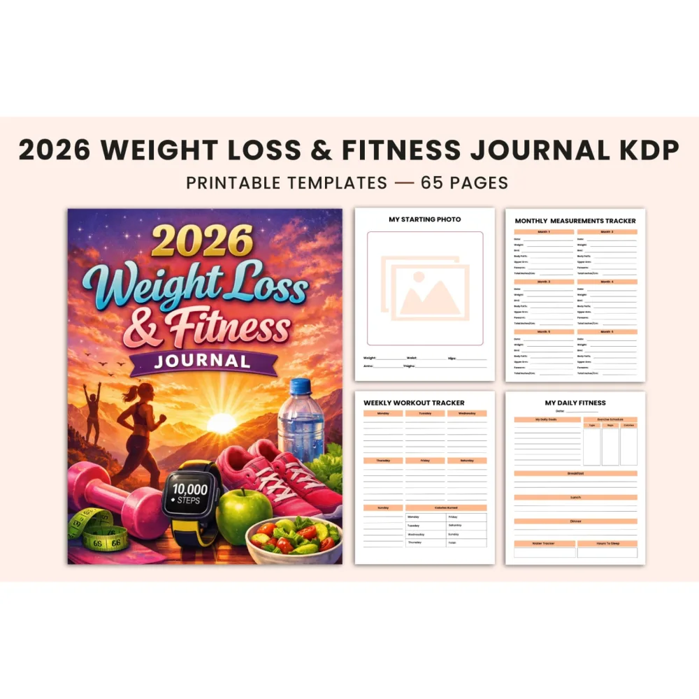 Weight Loss Fitness Journal