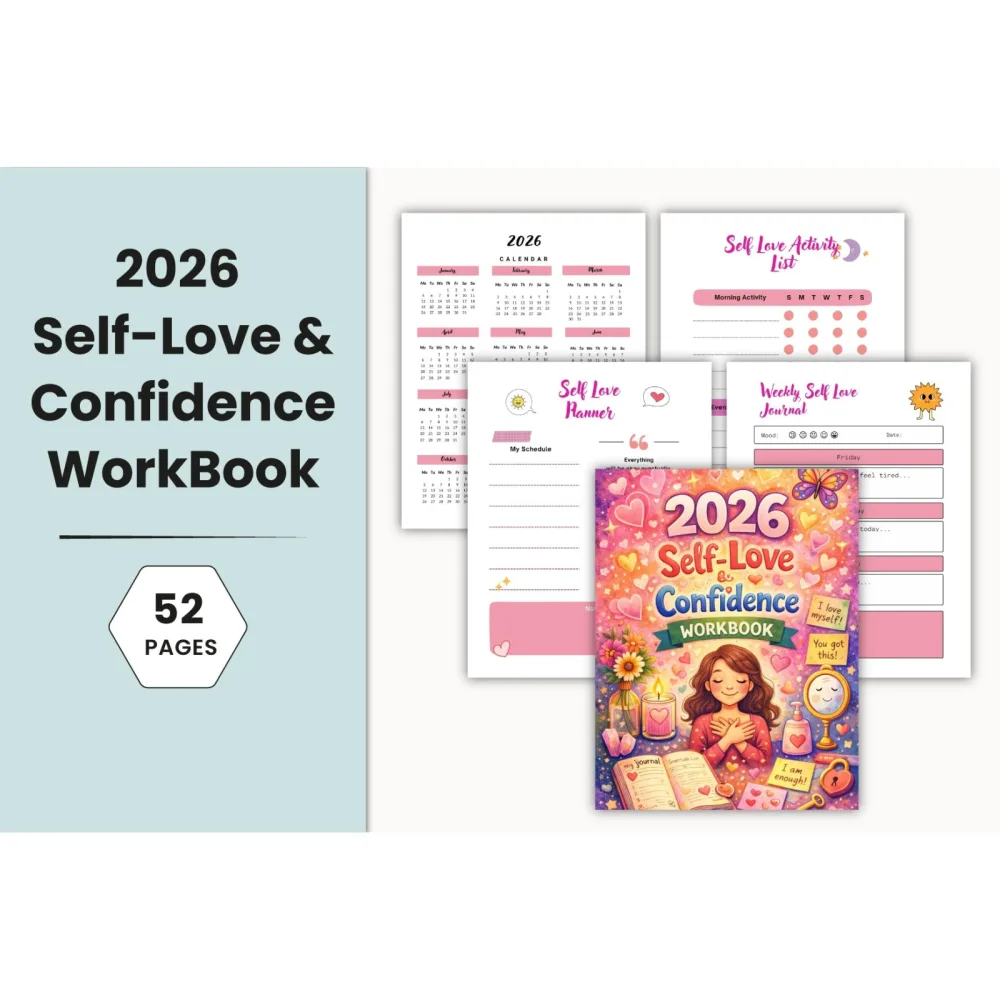 Self Love Confidence Workbook