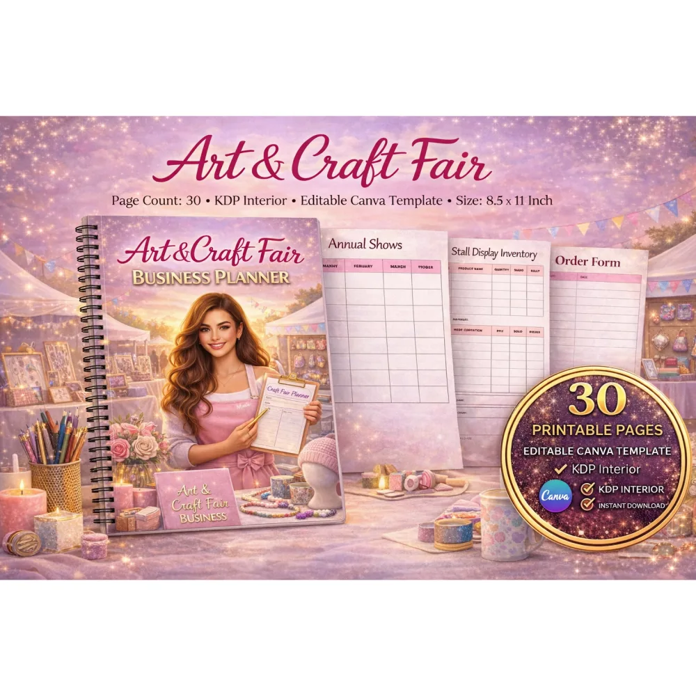 Craft Fair Business Planner