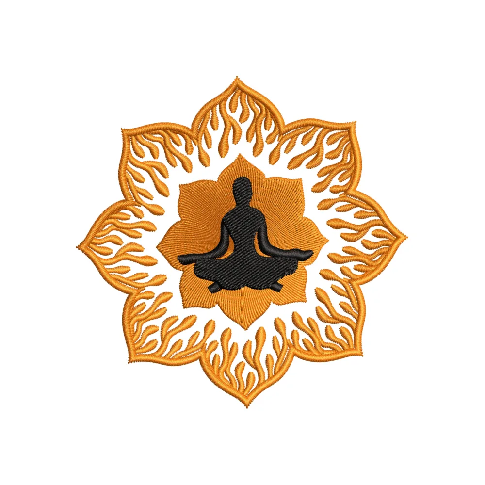 Budhmat Embroidery Design