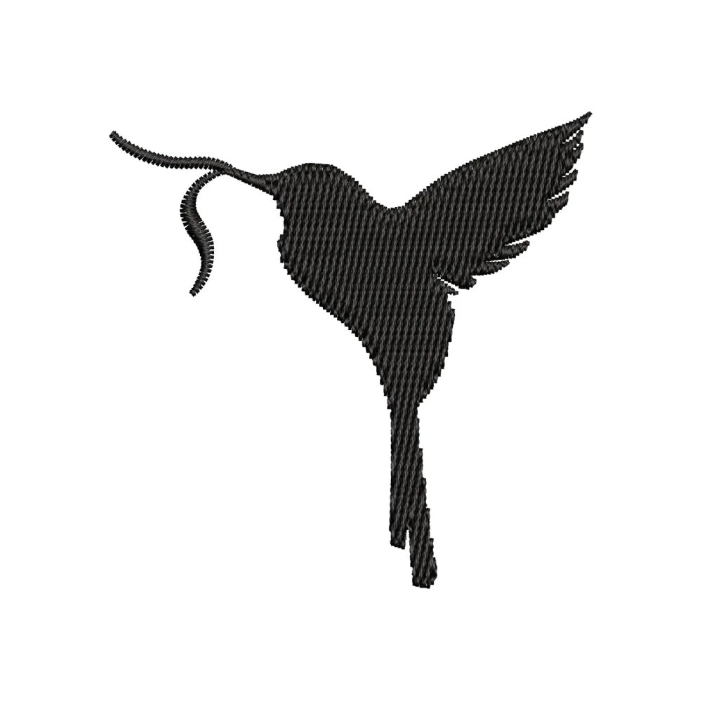 Humming Embroidery Design