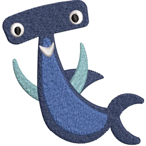 Dolphin Embroidery Design
