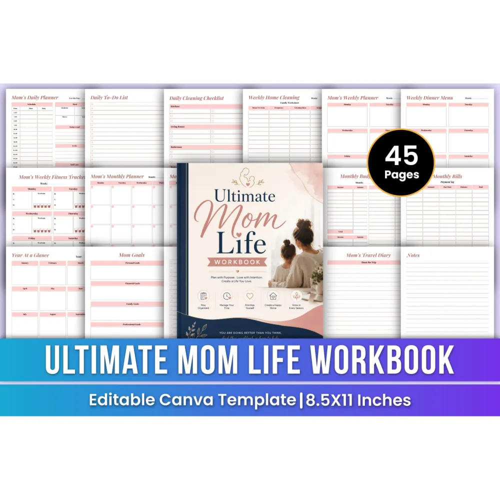 Ultimate Mom Life Workbook