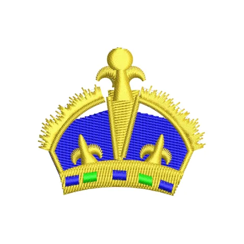 The Crown Of Liberty Embroidery Design