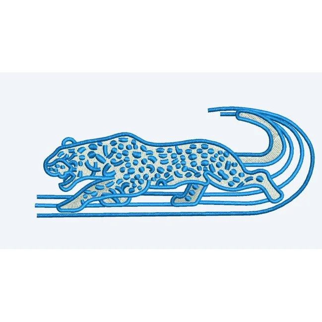Leopards Embroidery Design