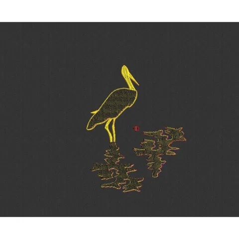 Bird Embroidery Design
