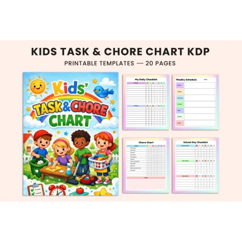 Kids Chore Chart Planner