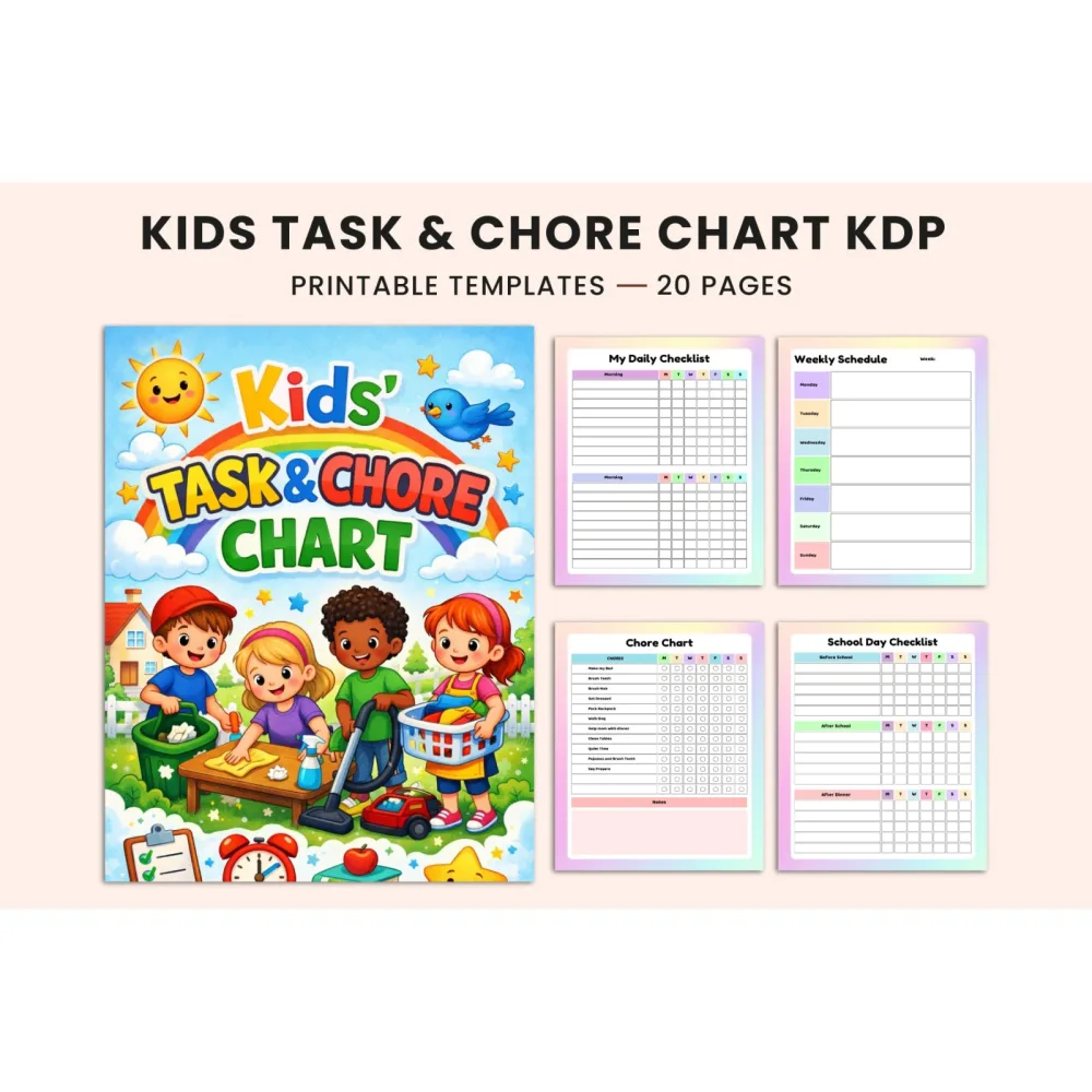 Kids Chore Chart Planner