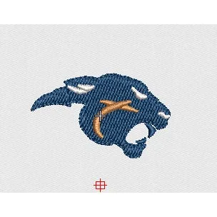 Panther Embroidery Design
