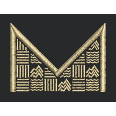 Geometric Patterns Embroidery Design