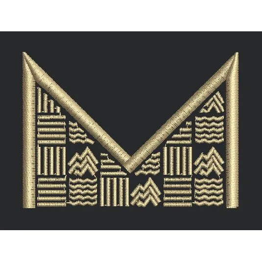 Geometric Patterns Embroidery Design