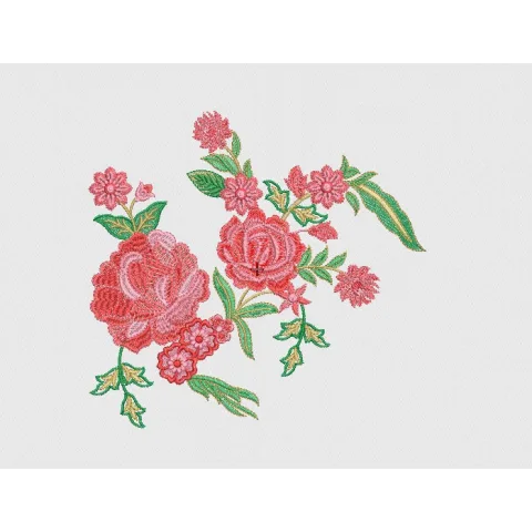 Flower Embroidery Design