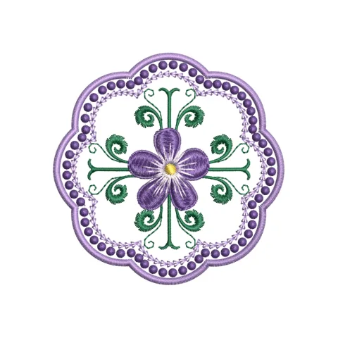 Lace Embroidery Design